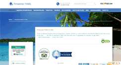 Desktop Screenshot of amazoneshotels.com